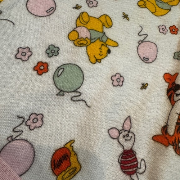 Vintage Sears Winnie the Pooh Tigger Infant Bodysuit 18 Months Long Sleeve - Picture 3 of 7